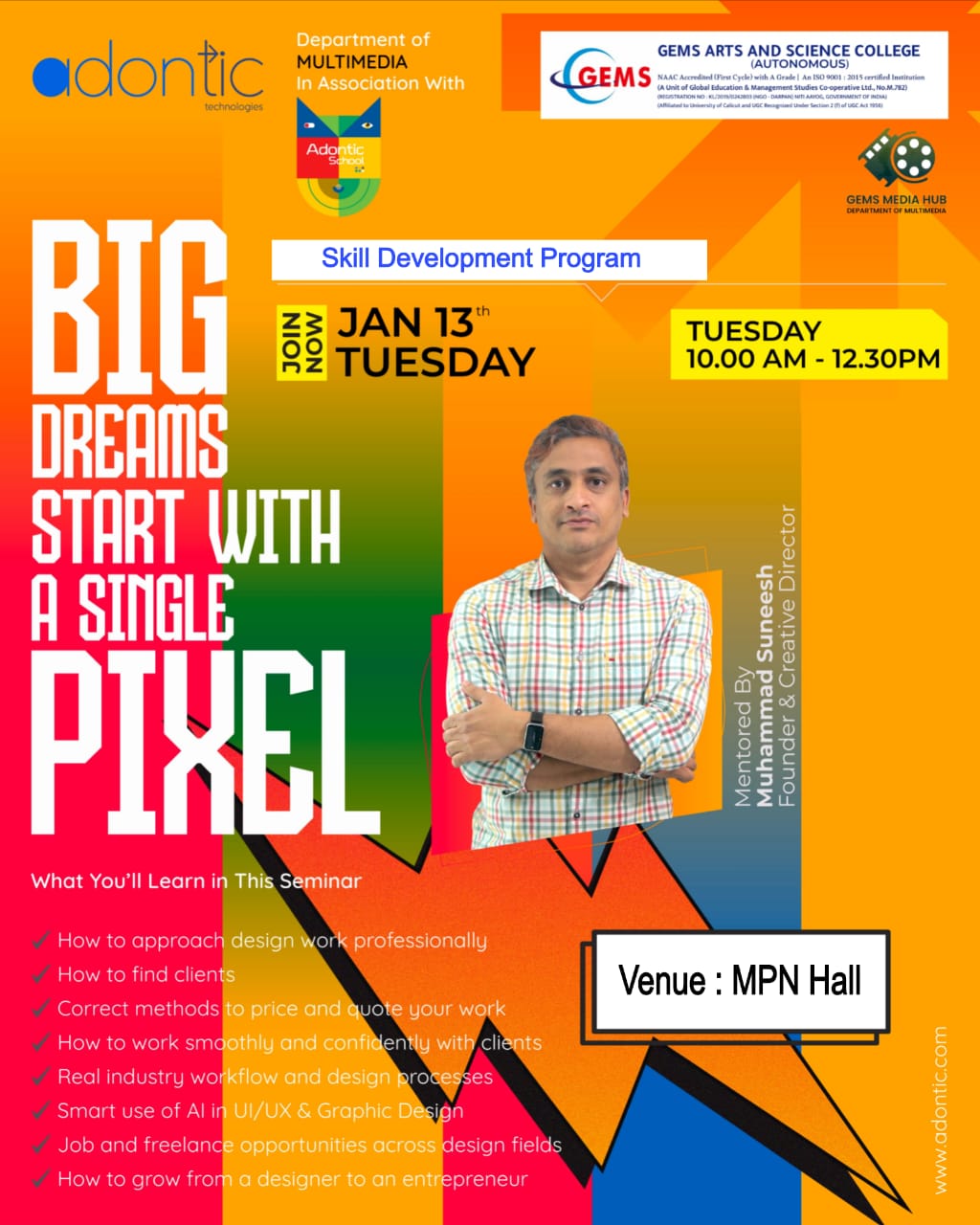 “Big Dreams Start with a Single Pixel”